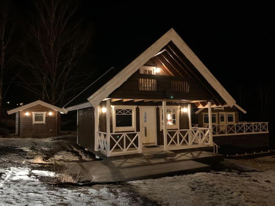 Stuga I Valfjaellet Åmotfors Buitenkant foto