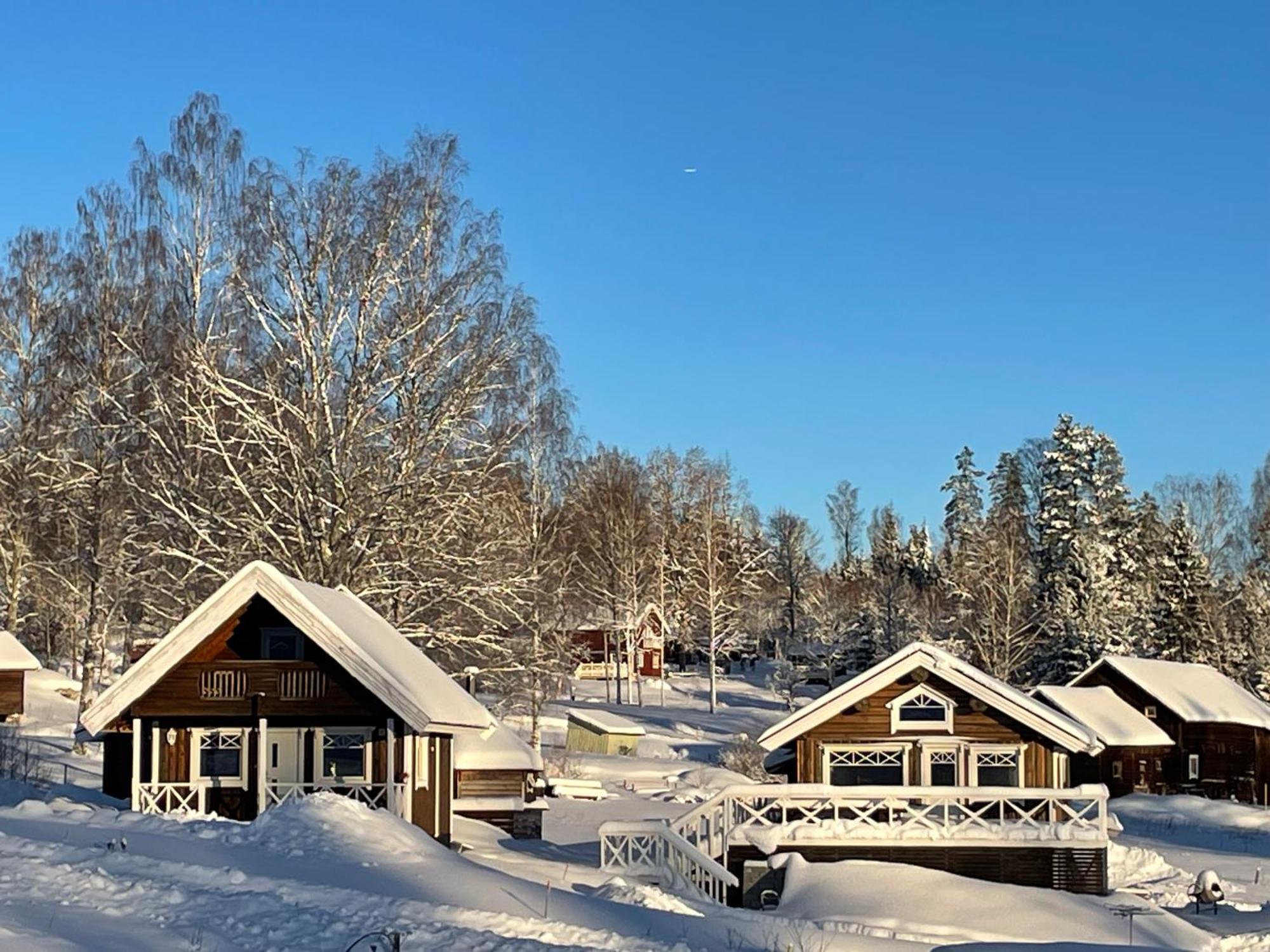 Stuga I Valfjaellet Åmotfors Buitenkant foto