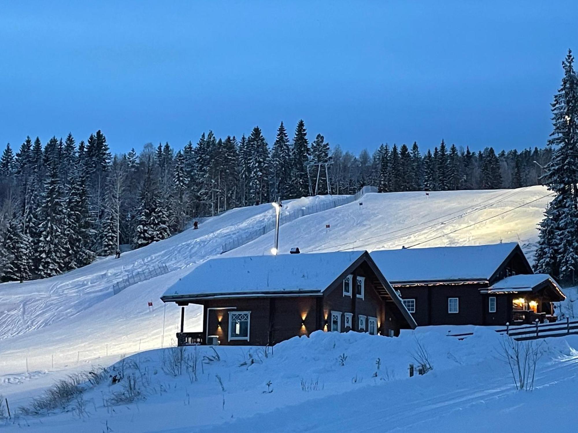 Stuga I Valfjaellet Åmotfors Buitenkant foto