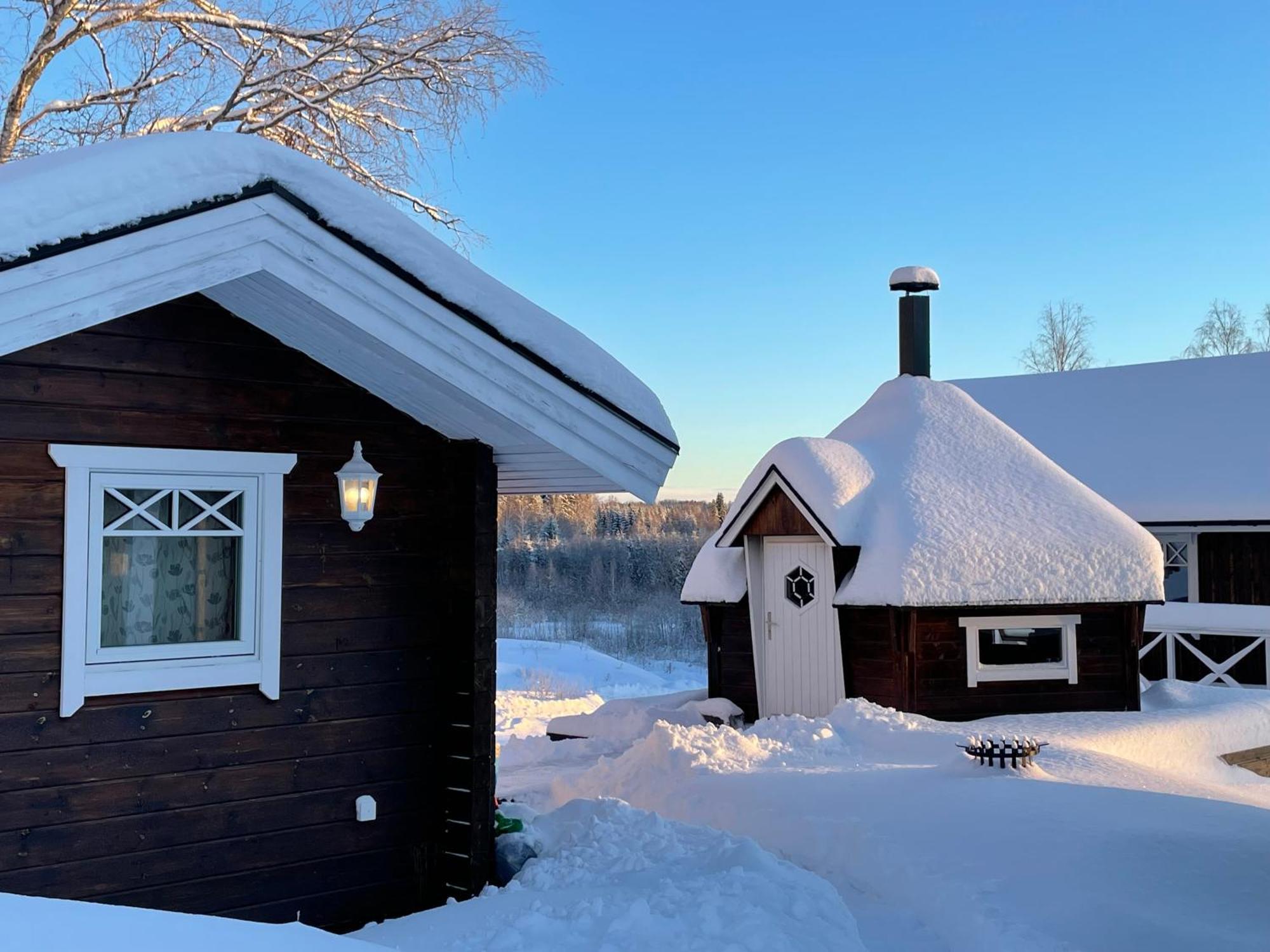 Stuga I Valfjaellet Åmotfors Buitenkant foto